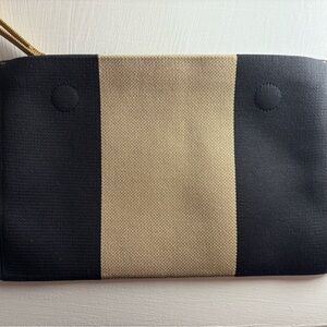 Rothy's Ink and Ivory Clutch